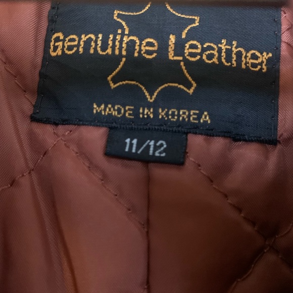 Vintage 70s Women’s Leather Trench Coat w/ Hood & Belt - Picture 7 of 8